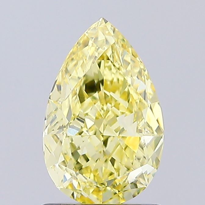1.36 Carat Pear Shaped, Ideal Cut, VVS2 Clarity, IGI Certified Lab Grown Diamond