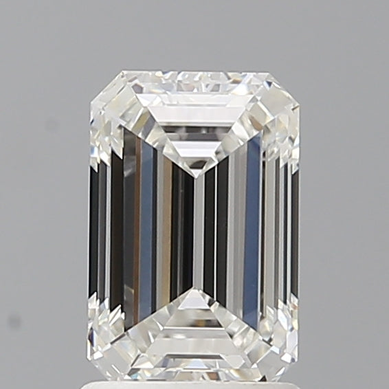 1.60 Carat Emerald Shaped, Ideal Cut, F Color, VVS2 Clarity, IGI Certified Lab Grown Diamond