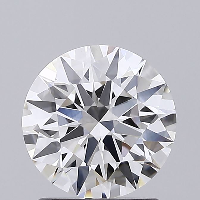 1.57 Carat Round Shaped, Ideal Cut, F Color, VVS2 Clarity, IGI Certified Lab Grown Diamond
