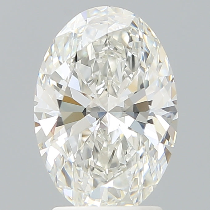 2.60 Carat Oval Shaped, Ideal Cut, F Color, VVS2 Clarity, IGI Certified Lab Grown Diamond
