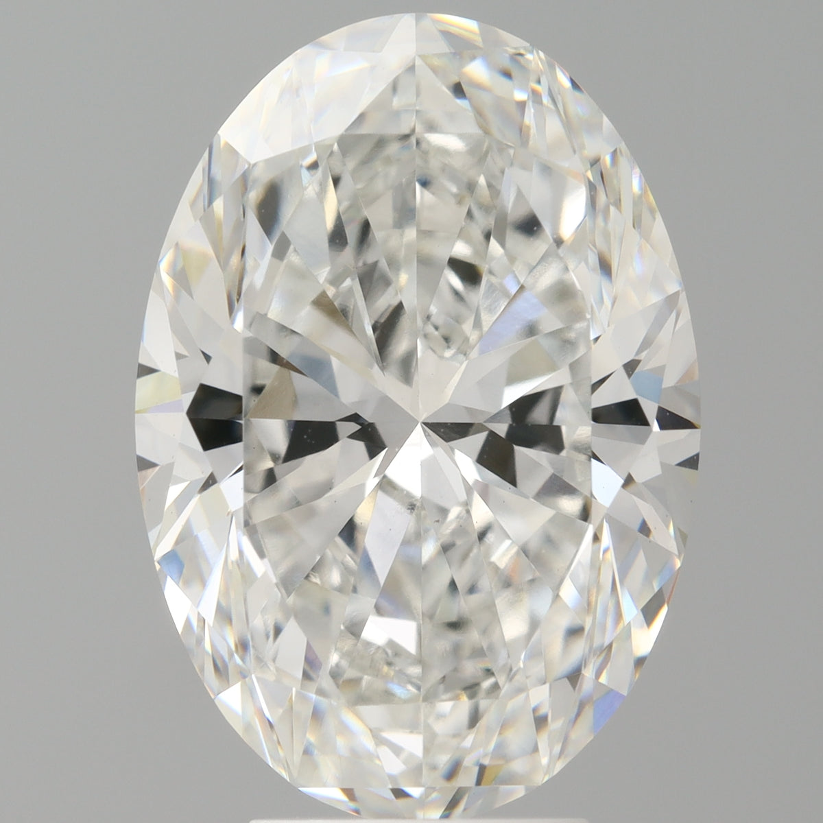 5.55 Carat Oval Shaped, Ideal Cut, E Color, VVS2 Clarity, IGI Certified Lab Grown Diamond
