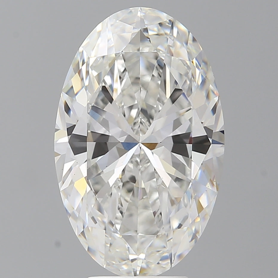 6.09 Carat Oval Shaped, Ideal Cut, F Color, VS1 Clarity, IGI Certified Lab Grown Diamond
