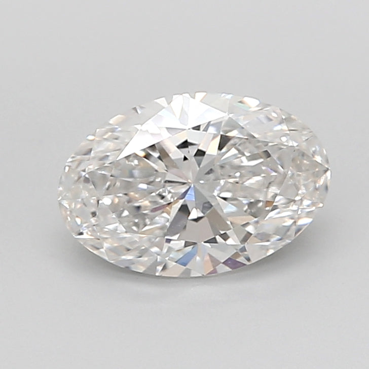 1.55 Carat Oval Shaped, Ideal Cut, F Color, VVS2 Clarity, IGI Certified Lab Grown Diamond