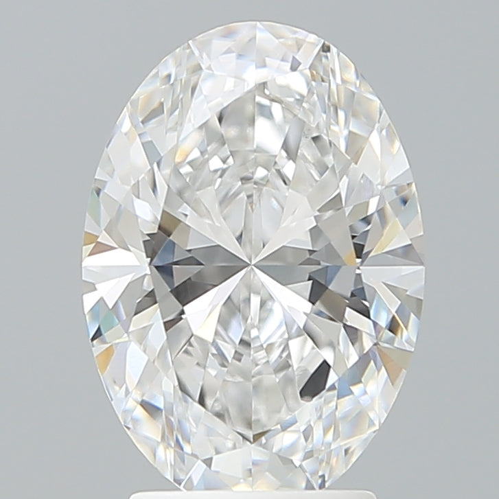 3.10 Carat Oval Shaped, Ideal Cut, D Color, VVS1 Clarity, IGI Certified Lab Grown Diamond