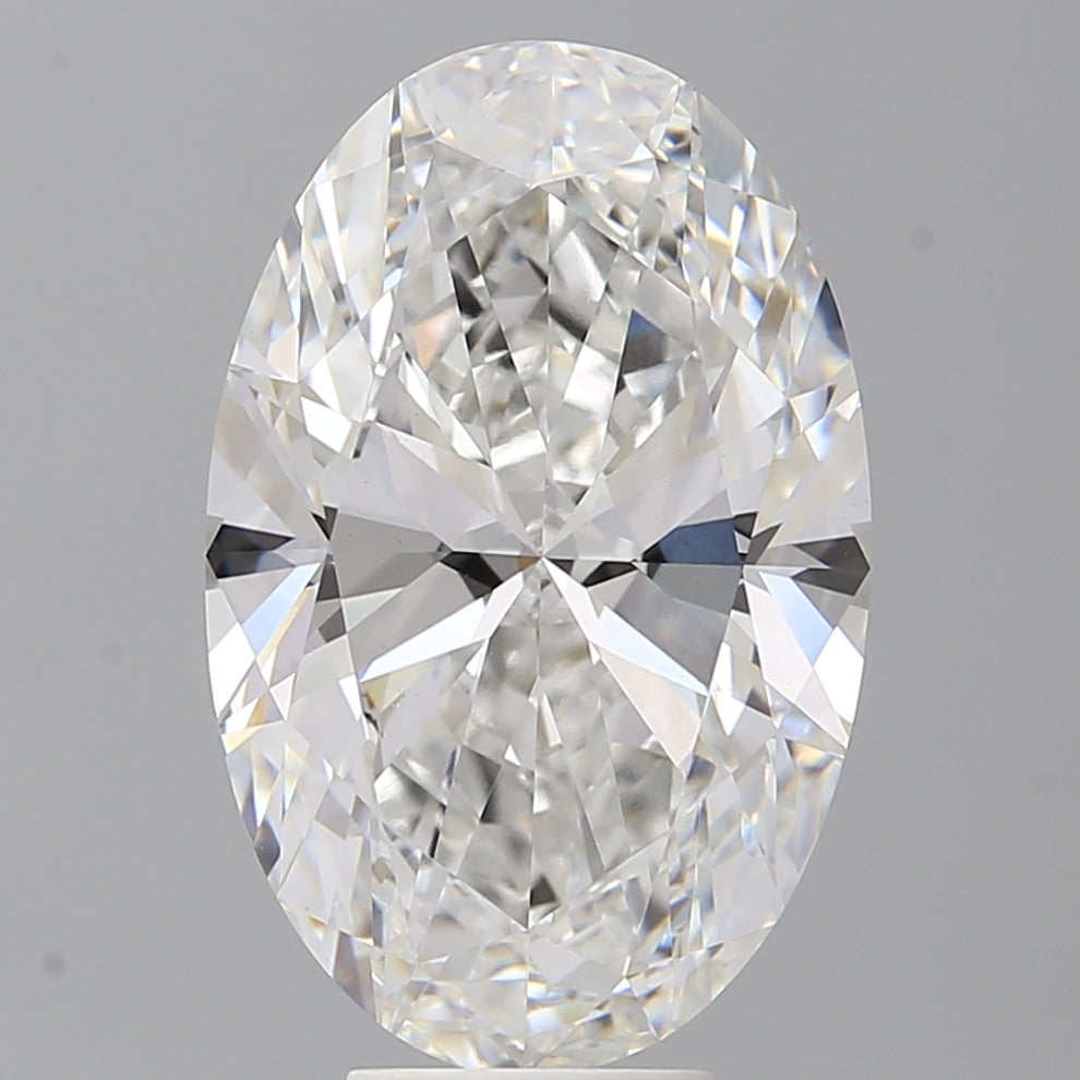 7.52 Carat Oval Shaped, Ideal Cut, E Color, VVS2 Clarity, IGI Certified Lab Grown Diamond