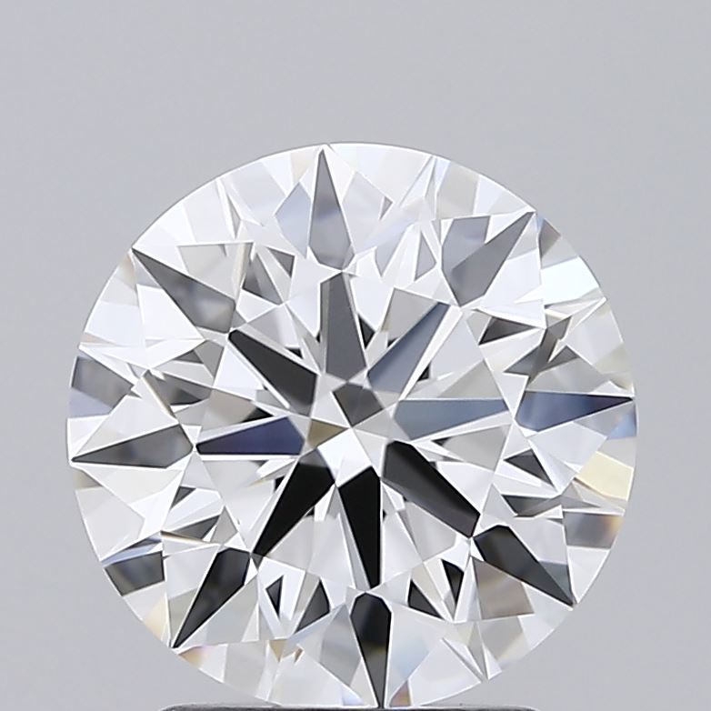 2.34 Carat Round Shaped, Ideal Cut, D Color, VVS1 Clarity, IGI Certified Lab Grown Diamond