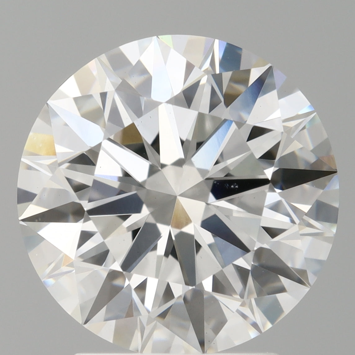 3.04 Carat Round Shaped, Ideal Cut, E Color, VS1 Clarity, IGI Certified Lab Grown Diamond