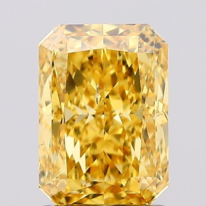1.60 Carat Radiant Shaped, Ideal Cut, SI1 Clarity, IGI Certified Lab Grown Diamond