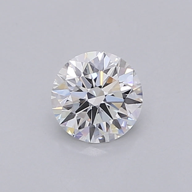 0.54 Carat Round Shaped, Ideal Cut, D Color, VVS1 Clarity, IGI Certified Lab Grown Diamond