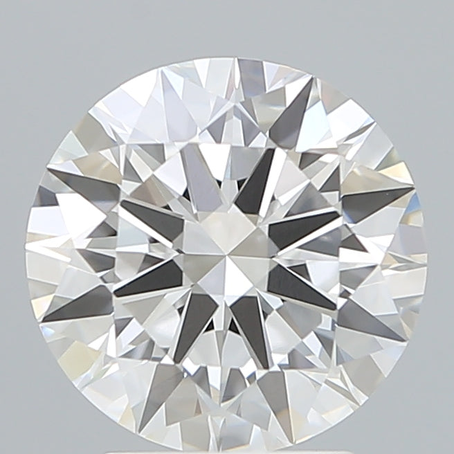 3.08 Carat Round Shaped, Ideal Cut, D Color, VVS2 Clarity, IGI Certified Lab Grown Diamond