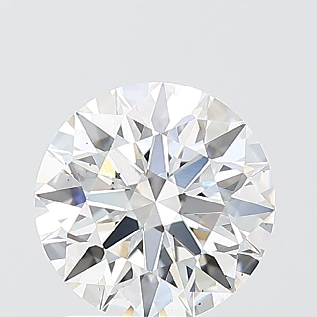 1.58 Carat Round Shaped, Ideal Cut, E Color, VS2 Clarity, IGI Certified Lab Grown Diamond