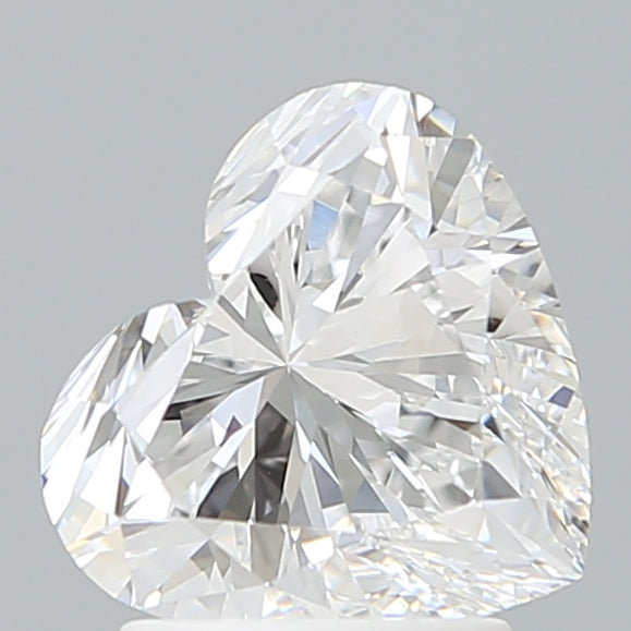 2.20 Carat Heart Shaped, Excellent Cut, D Color, VVS2 Clarity, IGI Certified Lab Grown Diamond