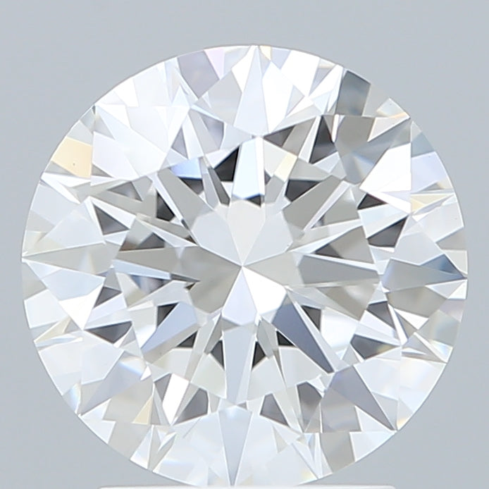 2.60 Carat Round Shaped, Ideal Cut, E Color, VVS2 Clarity, IGI Certified Lab Grown Diamond