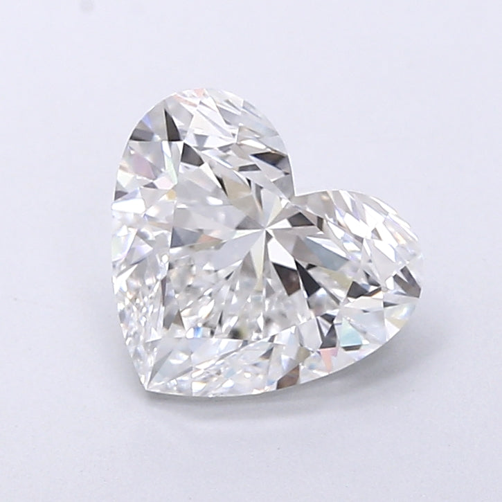 3.02 Carat Heart Shaped, Very Good Cut, D Color, VS1 Clarity, IGI Certified Lab Grown Diamond