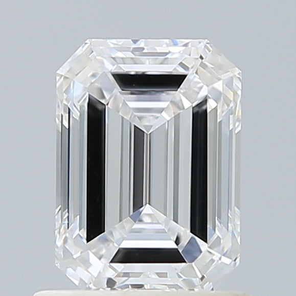 1.14 Carat Emerald Shaped, Ideal Cut, D Color, VS1 Clarity, IGI Certified Lab Grown Diamond
