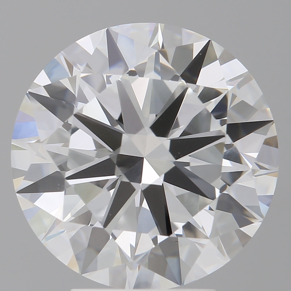 5.02 Carat Round Shaped, Excellent Cut, F Color, VVS2 Clarity, IGI Certified Lab Grown Diamond