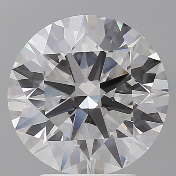 3.60 Carat Round Shaped, Ideal Cut, E Color, VVS2 Clarity, IGI Certified Lab Grown Diamond