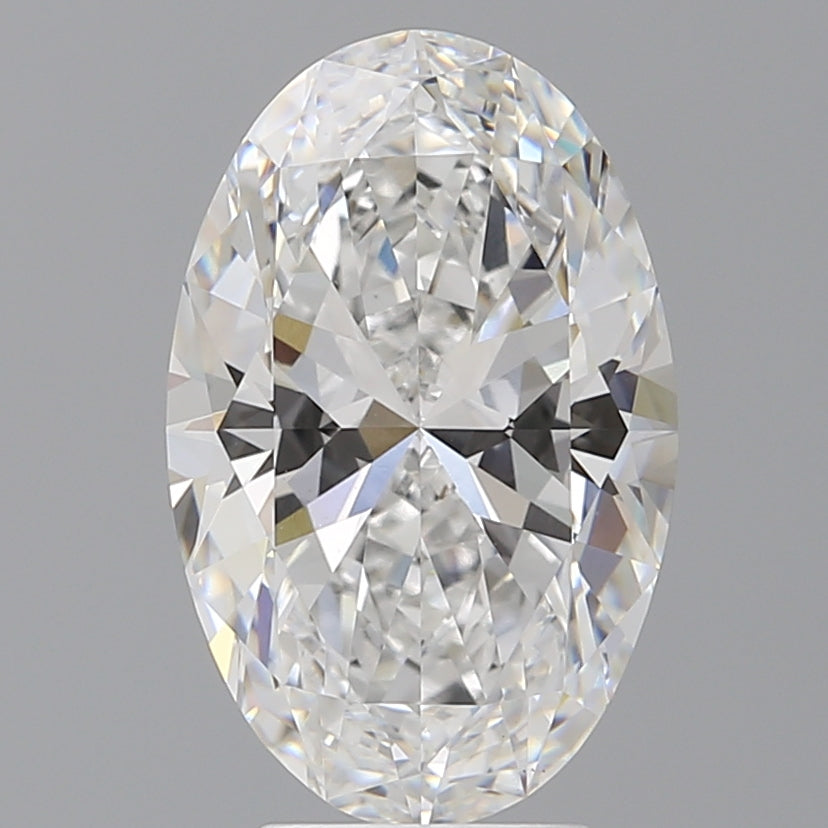 4.55 Carat Oval Shaped, Ideal Cut, E Color, VS1 Clarity, IGI Certified Lab Grown Diamond