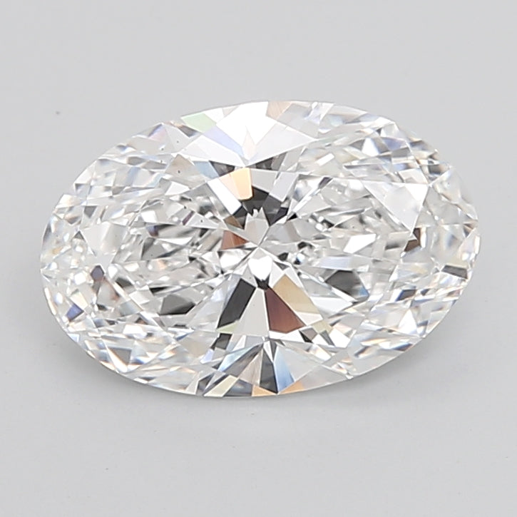 5.07 Carat Oval Shaped, Ideal Cut, D Color, VS1 Clarity, IGI Certified Lab Grown Diamond
