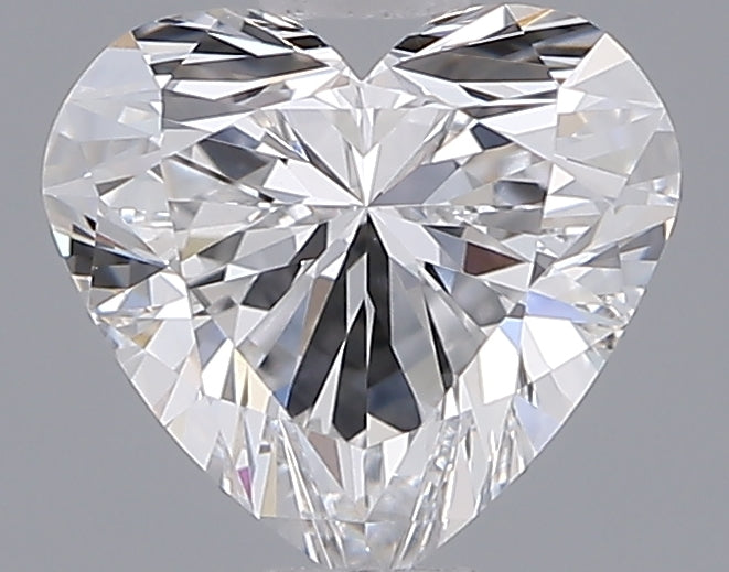 1.06 Carat Heart Shaped, Ideal Cut, D Color, VVS2 Clarity, IGI Certified Lab Grown Diamond