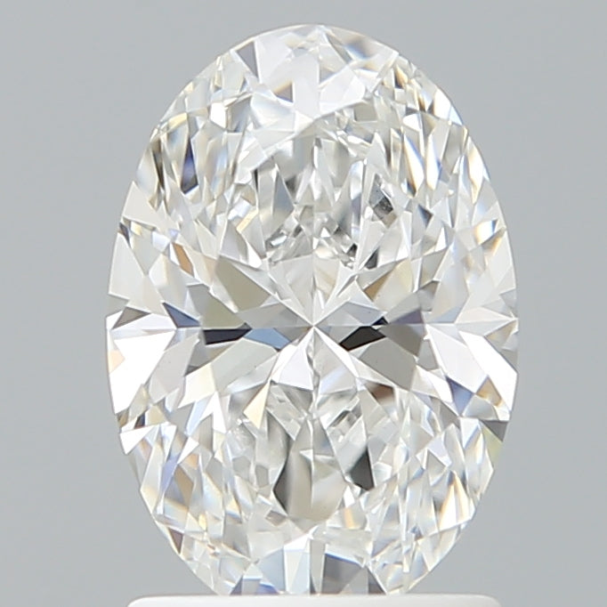 1.59 Carat Oval Shaped, Excellent Cut, E Color, VVS2 Clarity, IGI Certified Lab Grown Diamond