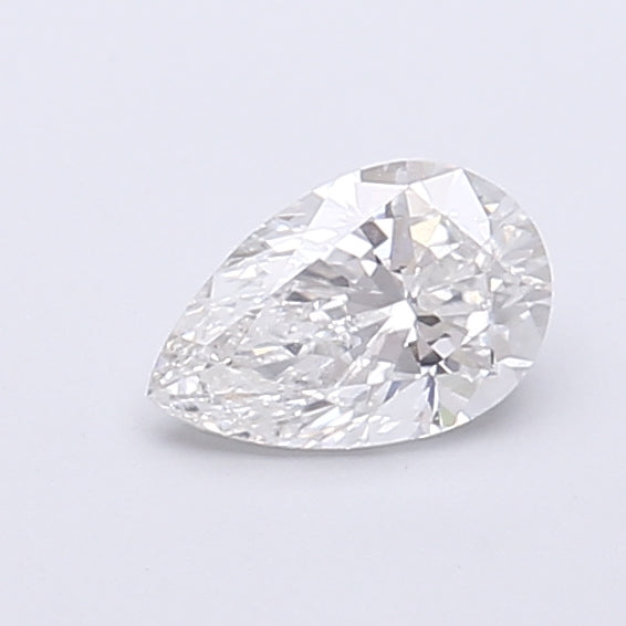 0.53 Carat Pear Shaped, Very Good Cut, E Color, VVS2 Clarity, IGI Certified Lab Grown Diamond