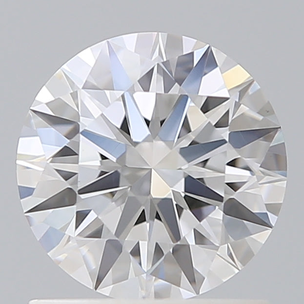 1.13 Carat Round Shaped, Ideal Cut, D Color, VS1 Clarity, IGI Certified Lab Grown Diamond