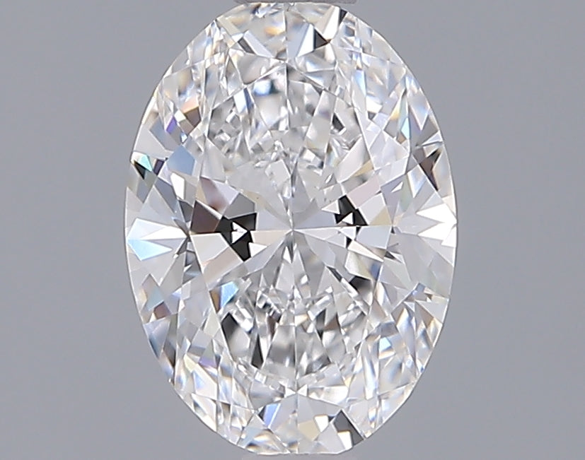 1.35 Carat Oval Shaped, Ideal Cut, D Color, VS1 Clarity, IGI Certified Lab Grown Diamond
