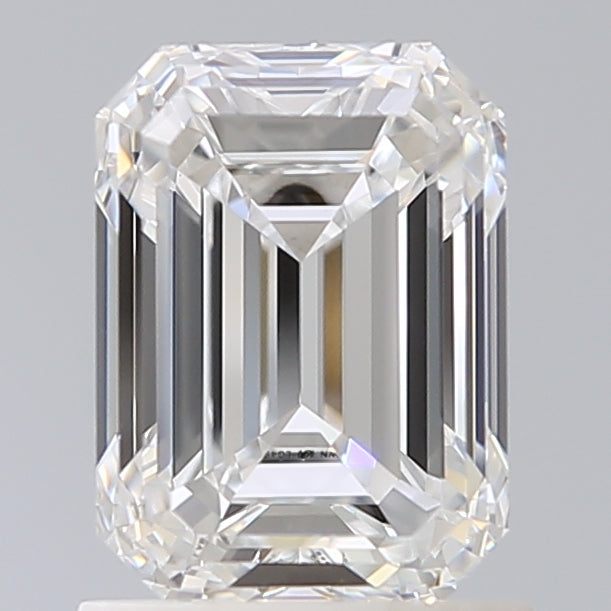 1.50 Carat Emerald Shaped, Ideal Cut, E Color, VS1 Clarity, IGI Certified Lab Grown Diamond