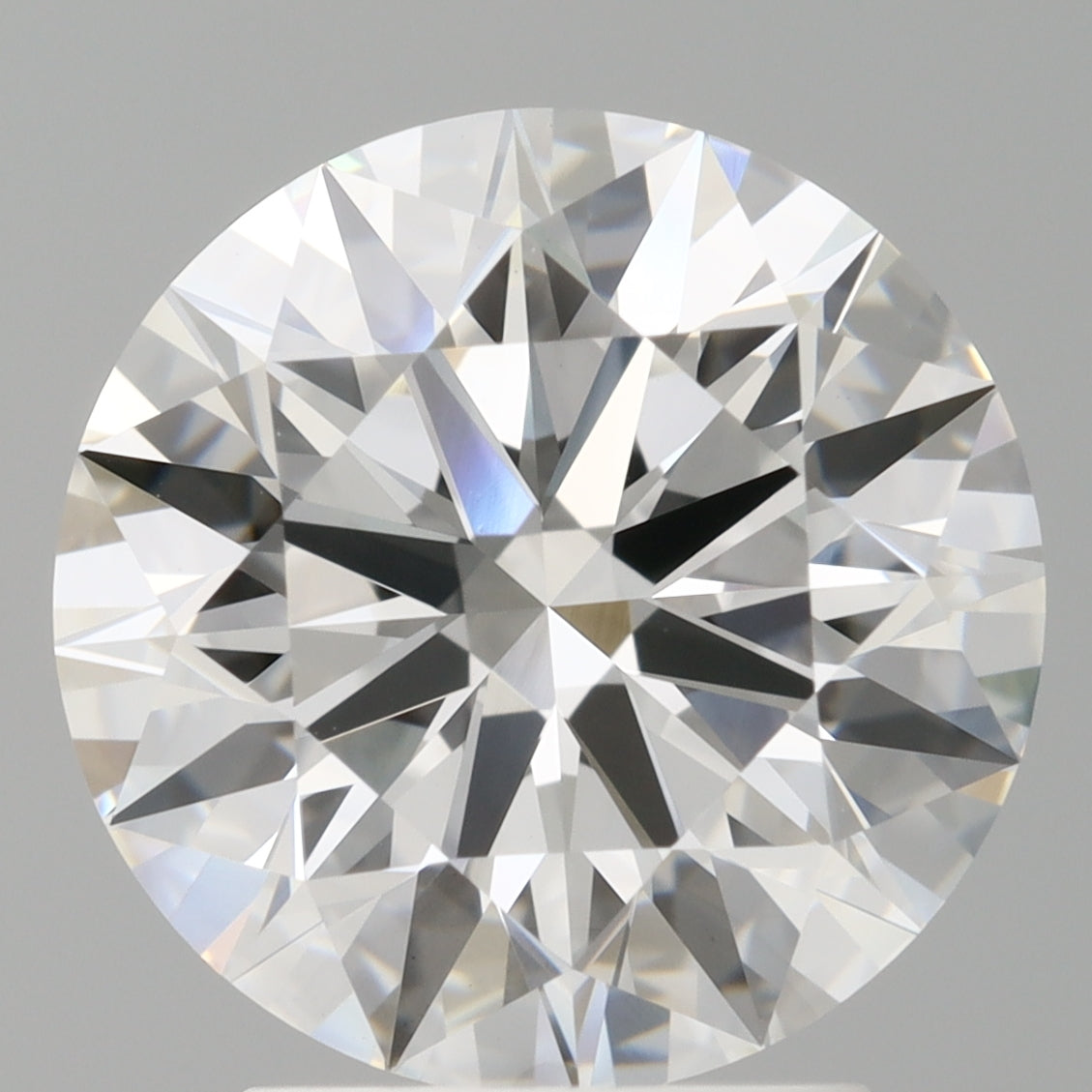 3.06 Carat Round Shaped, Ideal Cut, E Color, VVS2 Clarity, IGI Certified Lab Grown Diamond