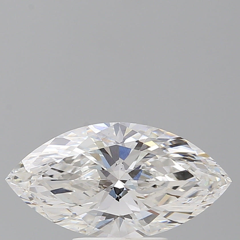 2.53 Carat Marquise Shaped, Ideal Cut, D Color, VS2 Clarity, IGI Certified Lab Grown Diamond
