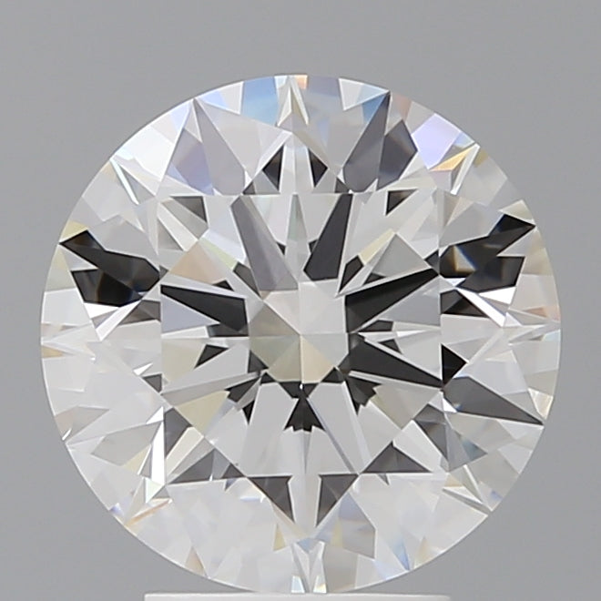 4.01 Carat Round Shaped, Ideal Cut, E Color, VVS2 Clarity, IGI Certified Lab Grown Diamond