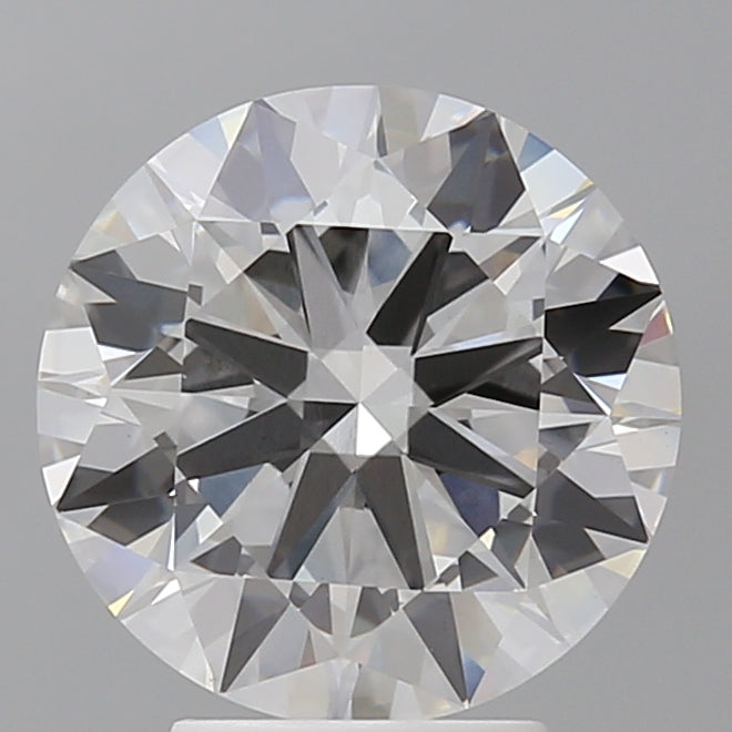 4.03 Carat Round Shaped, Excellent Cut, E Color, VS1 Clarity, IGI Certified Lab Grown Diamond