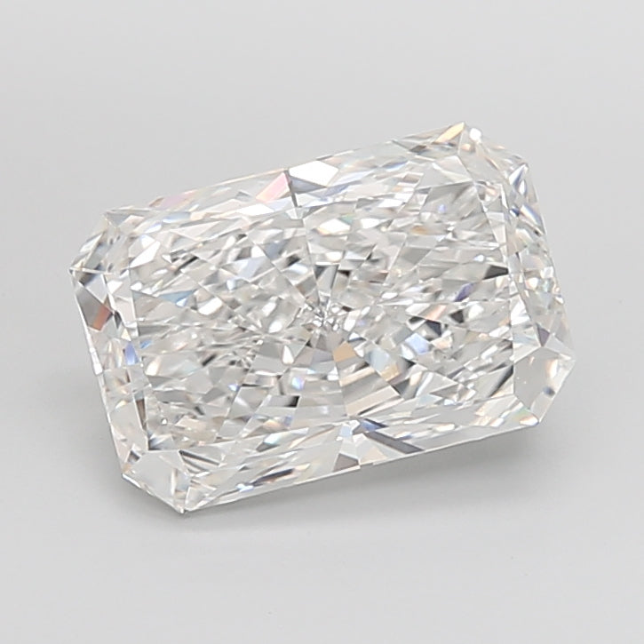 6.00 Carat Radiant Shaped, Excellent Cut, E Color, VVS2 Clarity, IGI Certified Lab Grown Diamond