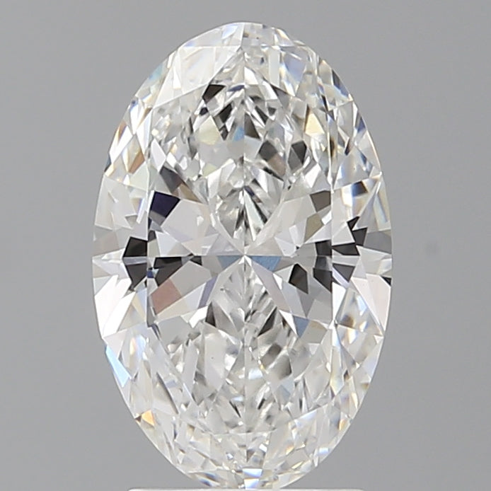 2.55 Carat Oval Shaped, Ideal Cut, E Color, VVS2 Clarity, IGI Certified Lab Grown Diamond