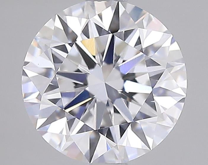 2.10 Carat Round Shaped, Ideal Cut, D Color, VVS2 Clarity, IGI Certified Lab Grown Diamond