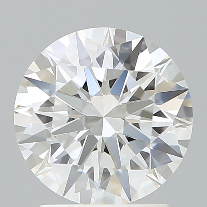 2.10 Carat Round Shaped, Ideal Cut, E Color, VVS2 Clarity, IGI Certified Lab Grown Diamond