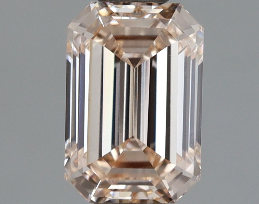 1.02 Carat Emerald Shaped, Ideal Cut, VS1 Clarity, IGI Certified Lab Grown Diamond