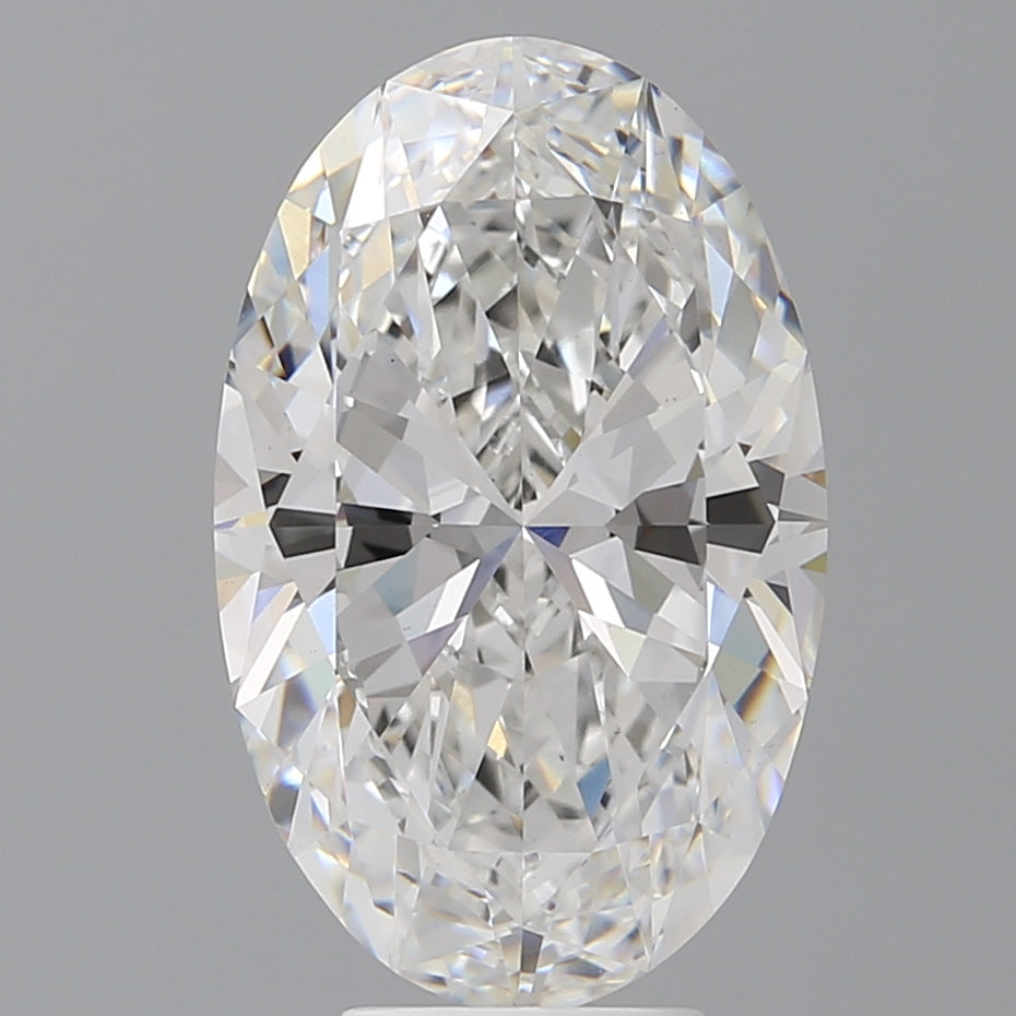 6.09 Carat Oval Shaped, Ideal Cut, E Color, VS1 Clarity, IGI Certified Lab Grown Diamond