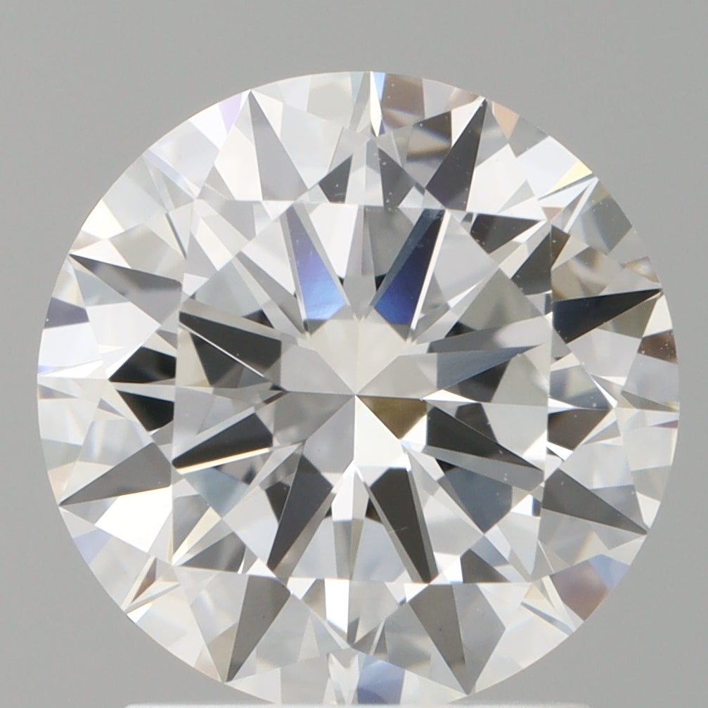 2.00 Carat Round Shaped, Excellent Cut, E Color, VVS2 Clarity, IGI Certified Lab Grown Diamond