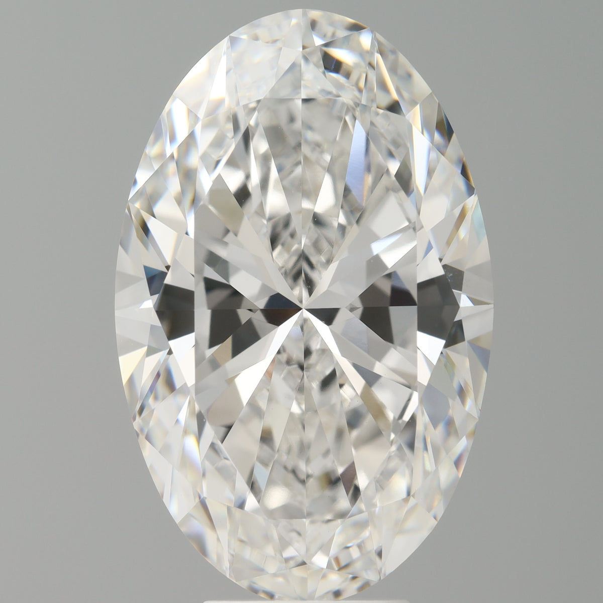 8.05 Carat Oval Shaped, Ideal Cut, E Color, VVS2 Clarity, IGI Certified Lab Grown Diamond