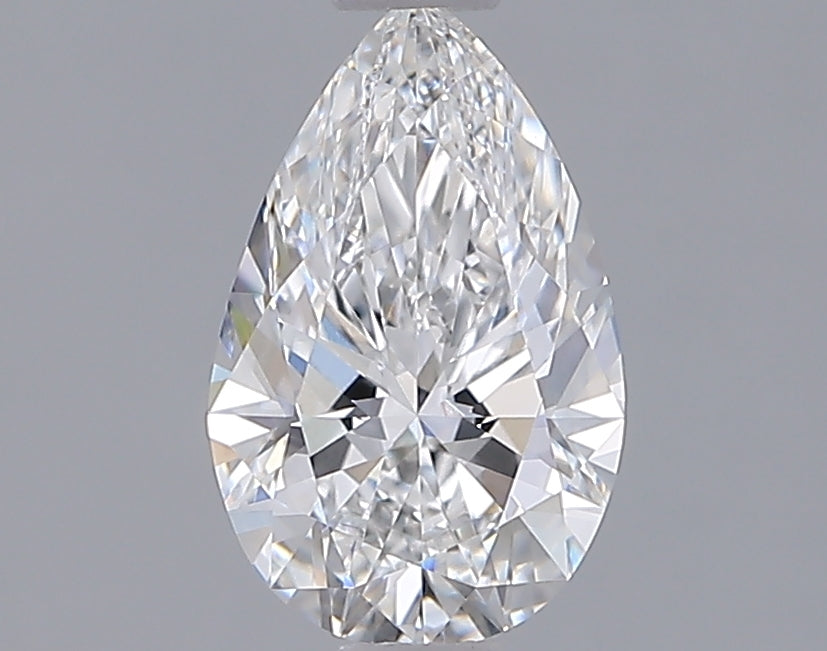 1.28 Carat Pear Shaped, Ideal Cut, E Color, IF Clarity, IGI Certified Lab Grown Diamond