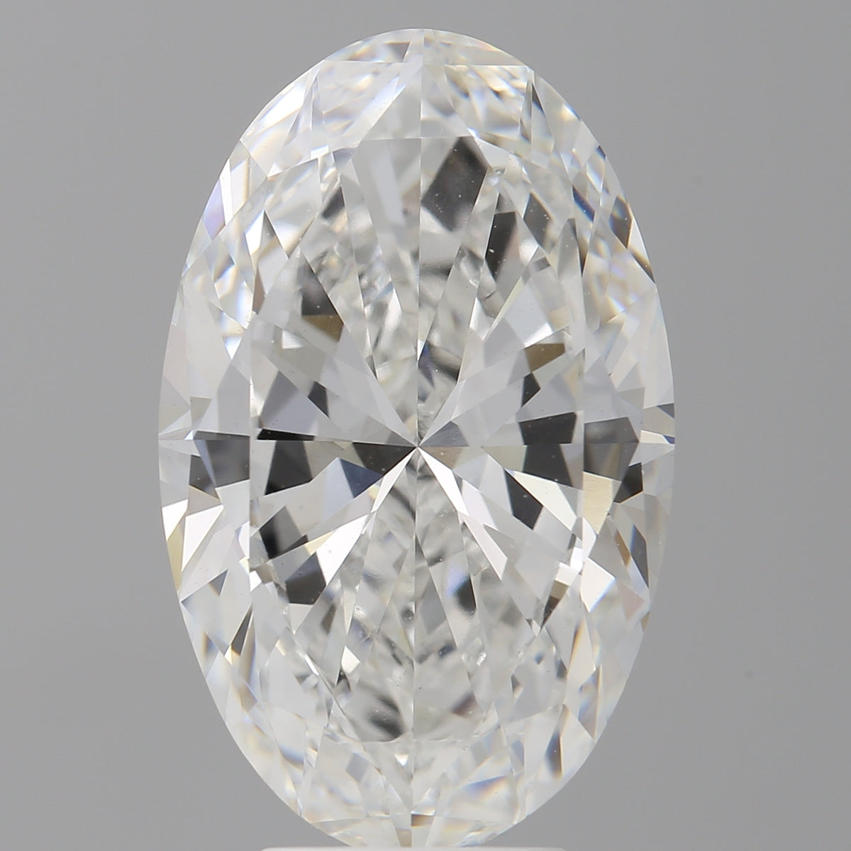 6.02 Carat Oval Shaped, Excellent Cut, F Color, VVS2 Clarity, IGI Certified Lab Grown Diamond