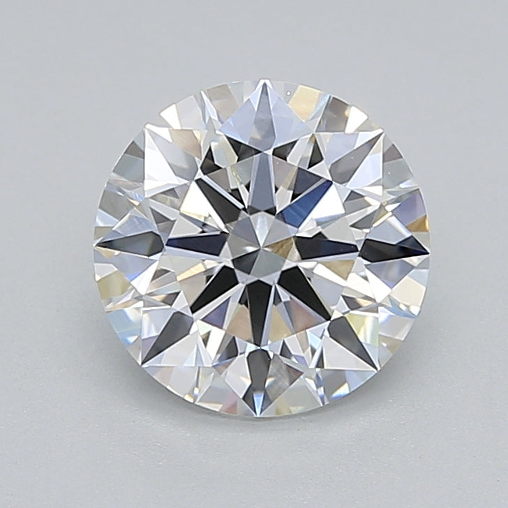 1.54 Carat Round Shaped, Ideal Cut, E Color, VVS2 Clarity, IGI Certified Lab Grown Diamond