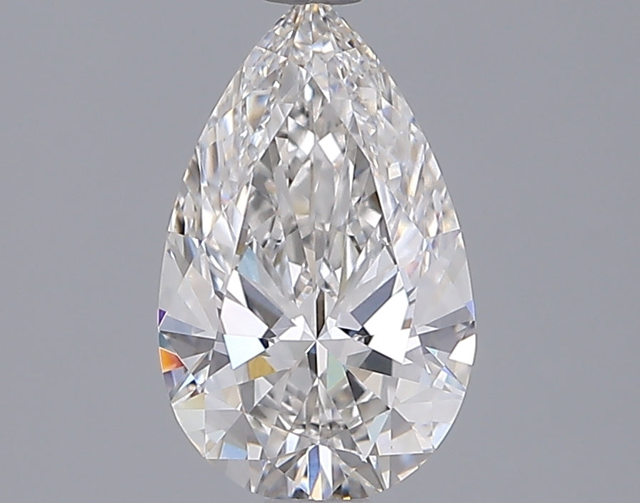 1.53 Carat Pear Shaped, Ideal Cut, E Color, VVS1 Clarity, IGI Certified Lab Grown Diamond