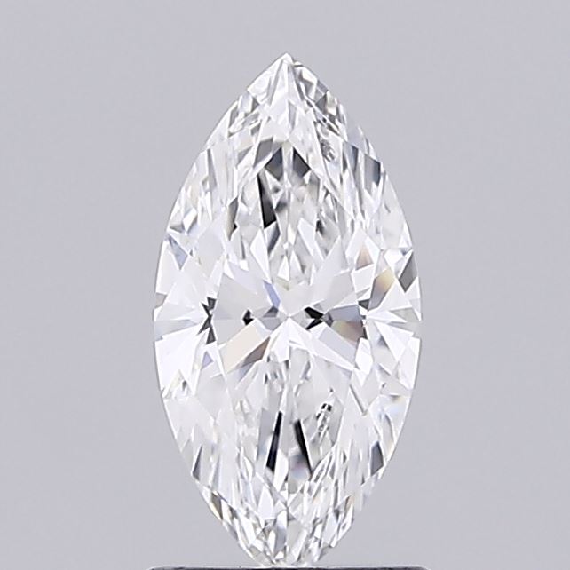 1.02 Carat Marquise Shaped, Ideal Cut, E Color, VVS1 Clarity, IGI Certified Lab Grown Diamond
