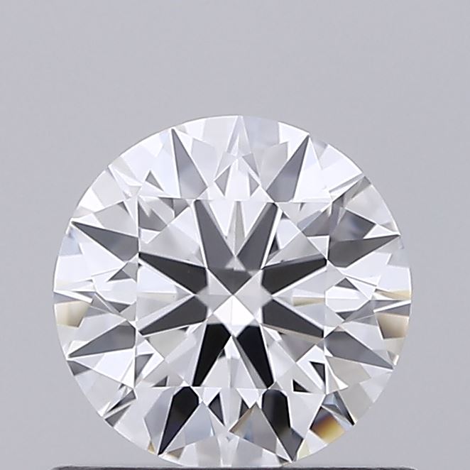 0.54 Carat Round Shaped, Ideal Cut, D Color, VVS2 Clarity, IGI Certified Lab Grown Diamond