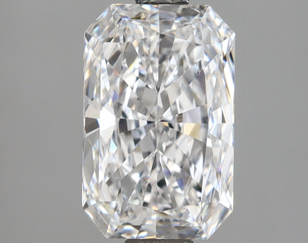 2.03 Carat Radiant Shaped, Ideal Cut, D Color, VVS1 Clarity, IGI Certified Lab Grown Diamond