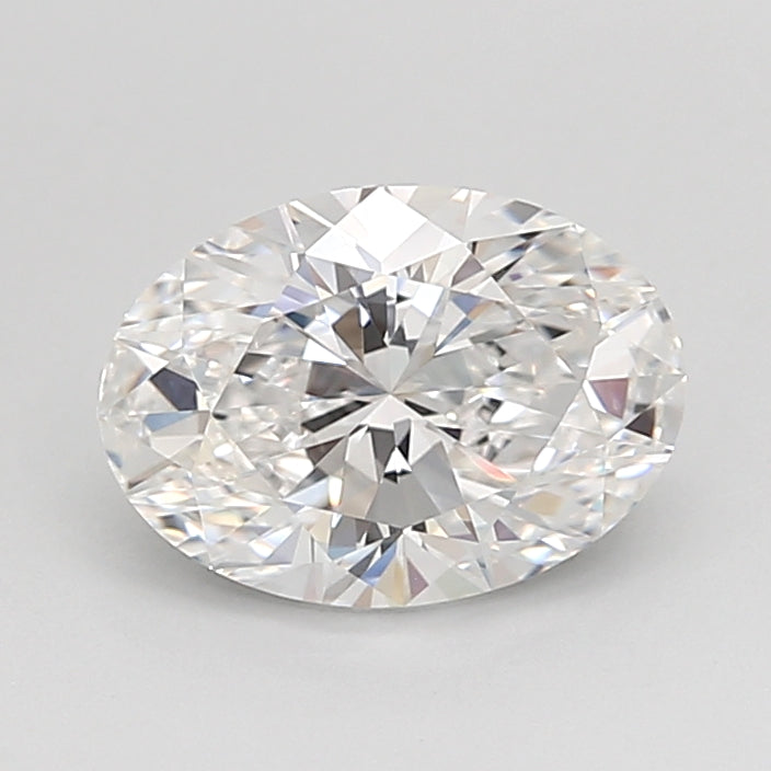 1.50 Carat Oval Shaped, Ideal Cut, D Color, VVS1 Clarity, IGI Certified Lab Grown Diamond