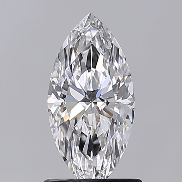 1.02 Carat Marquise Shaped, Excellent Cut, E Color, VVS2 Clarity, IGI Certified Lab Grown Diamond